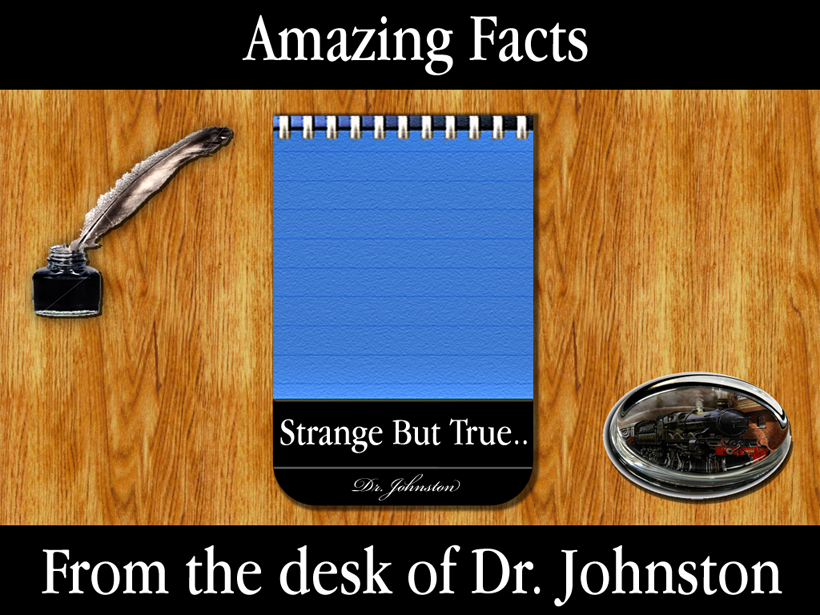 Dr. Johnston's Strange But True Factbook!